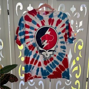 Tie dyed buffalo bills tee